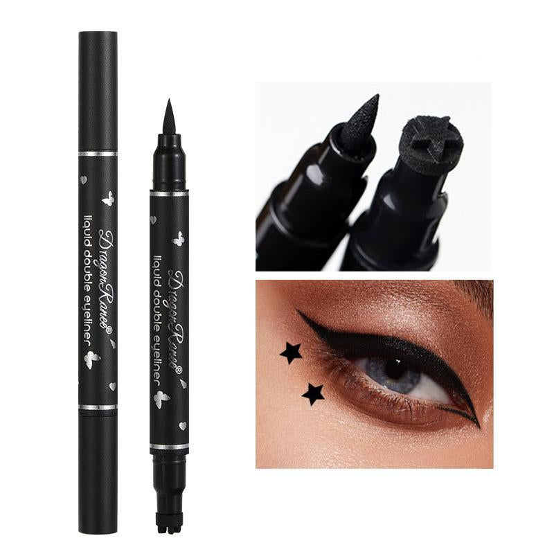 Double-Ended Eyeliner Pen Triangle Stamp