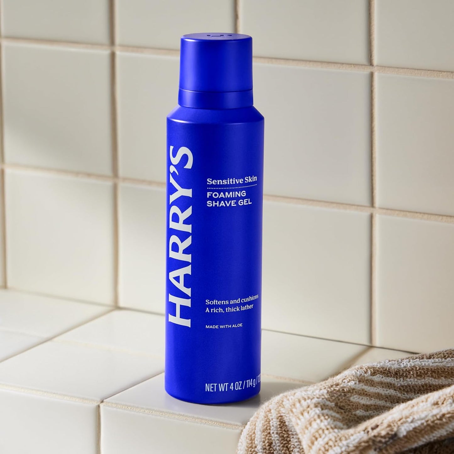 Razors for Men, 1 Handle (Charcoal) and 3 Razor Blade Refills with German Engineered 5-Blade Technology, 4 Oz. Foaming Shave Gel, Travel Blade Cover- Holiday Gift for Men