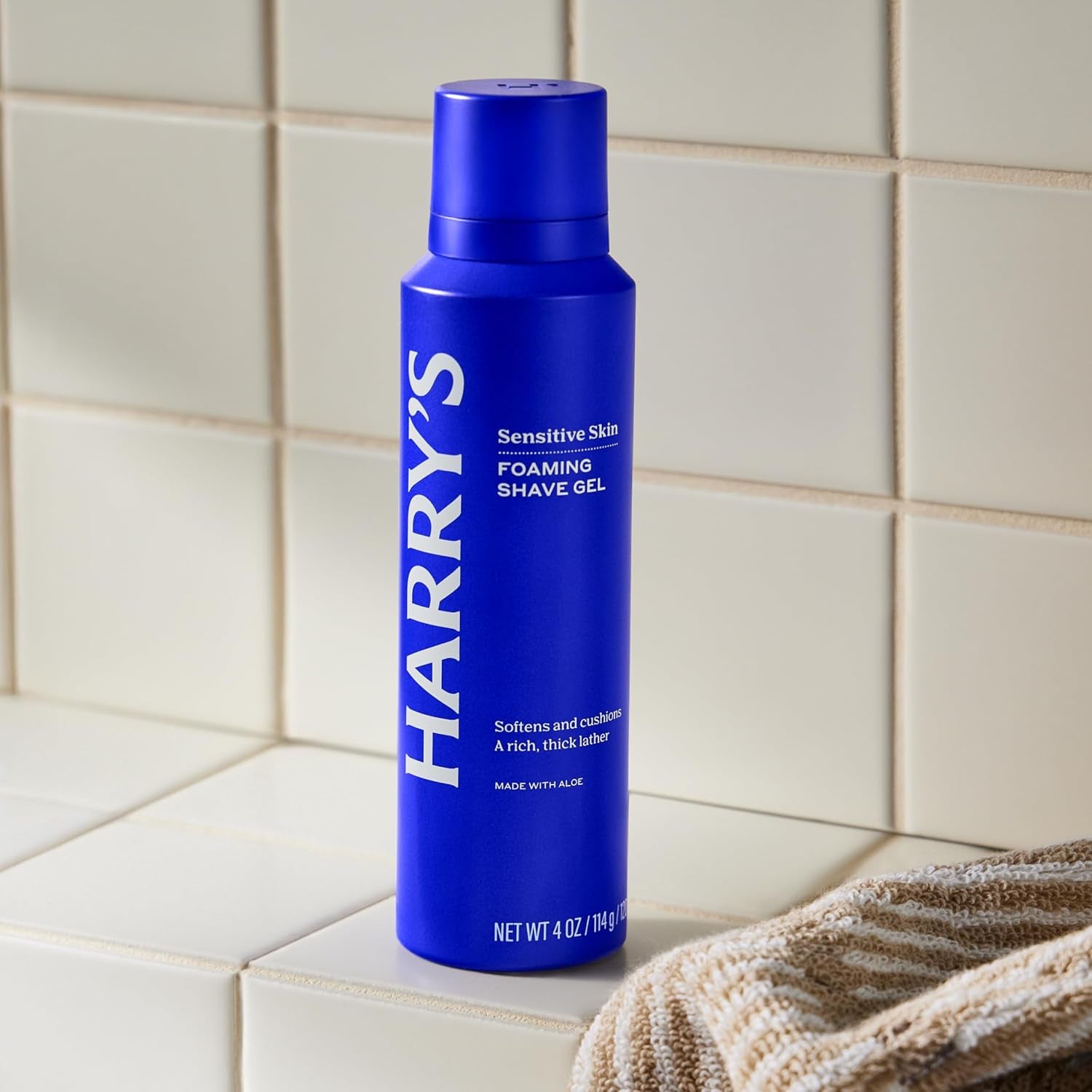 Razors for Men, 1 Handle (Charcoal) and 3 Razor Blade Refills with German Engineered 5-Blade Technology, 4 Oz. Foaming Shave Gel, Travel Blade Cover- Holiday Gift for Men